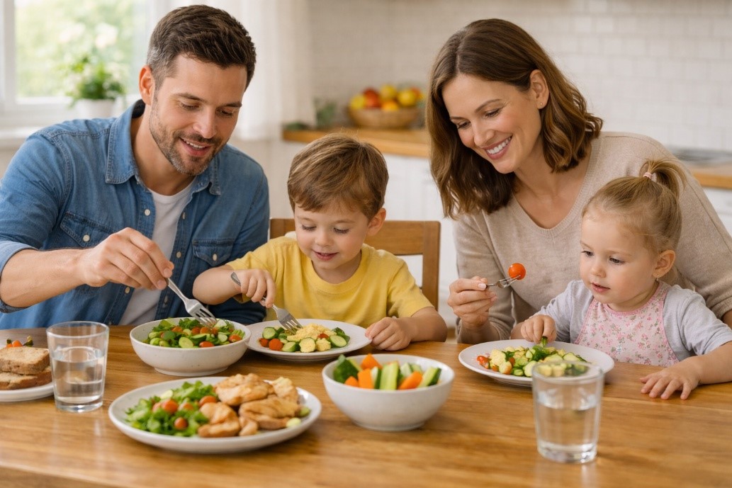 משפחה שאוכלת יחד- מחומש ההורות